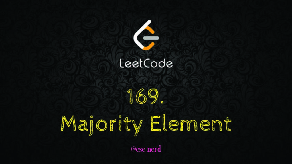 169 Majority Element